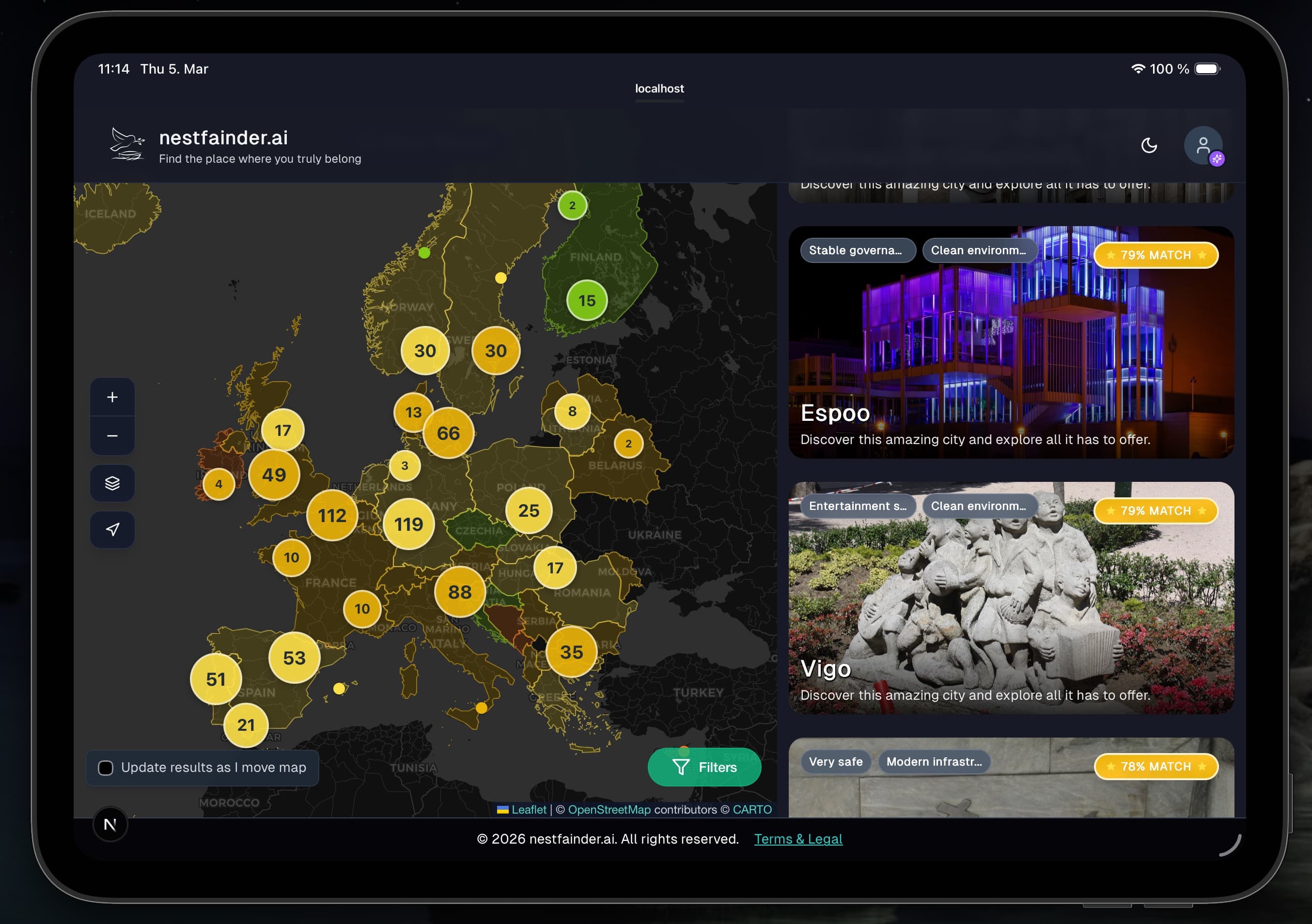 nestfainder screenshot 5